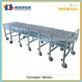 flexible expandable heavy duty wheel conveyor